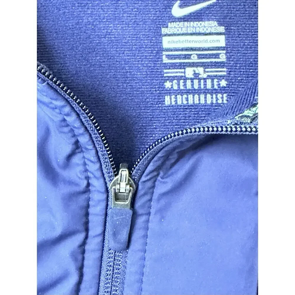 Nike MLB Cleveland Guardians Full Zip Dugout Jacket Men's Large Team Issued